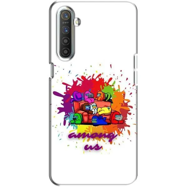 Чехол с принтом «Яркий АмонгАс» для Realme XT