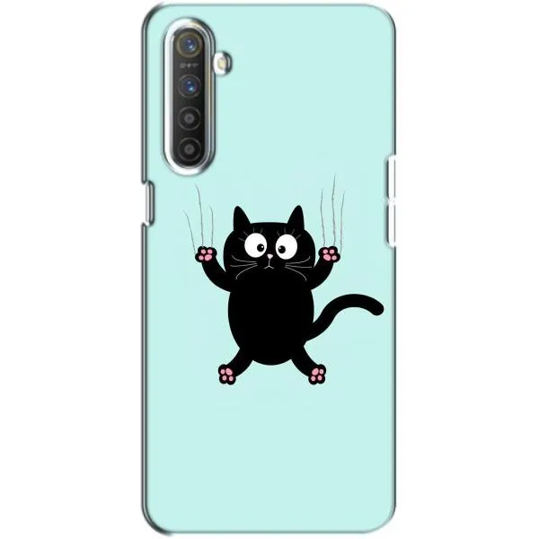 Чехол с принтом «Падающий кот» для Realme XT