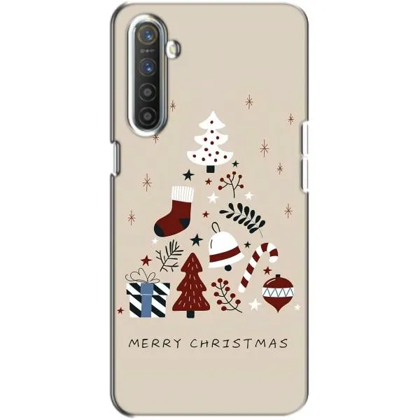 Чохол з принтом «Merry Christmas» для Realme XT