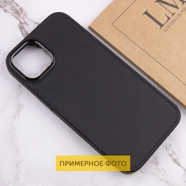 TPU чохол Bonbon Metal Style для Xiaomi Redmi 10C — Чорний — фото 4