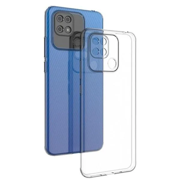 TPU чехол Epic Transparent 1,5mm Full Camera для Xiaomi Redmi 10C — Прозрачный