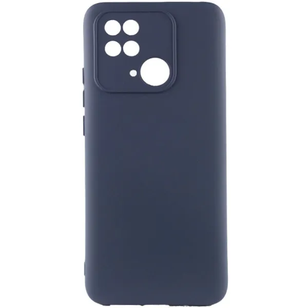 Чехол Silicone Cover Lakshmi Full Camera (AAA) для Xiaomi Redmi 10C — Темно-синий — фото 1 Чехол Silicone Cover Lakshmi Full Camera (AAA) для Xiaomi Redmi 10C — Темно-синий — фото 1