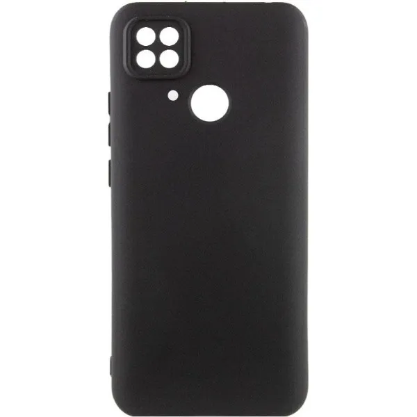 Чохол Silicone Cover Ummi Lakshmi Full Camera (AA) для Xiaomi Redmi 10C — Чорний — фото 1