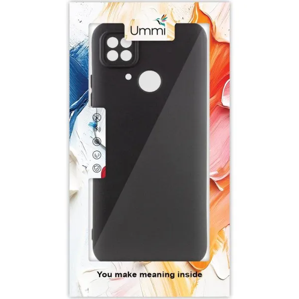 Чохол Silicone Cover Ummi Lakshmi Full Camera (AA) для Xiaomi Redmi 10C — Чорний — фото 2