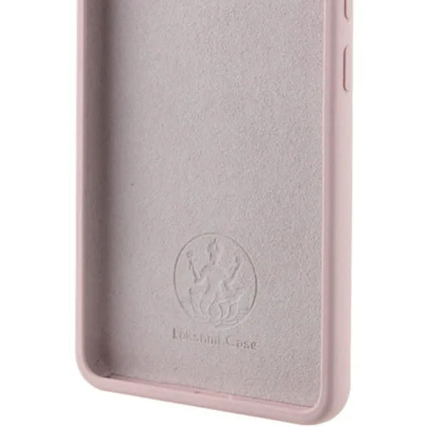 Чехол Silicone Cover Lakshmi Full Camera (AAA) для Xiaomi Redmi 10C — Розовый — фото 2