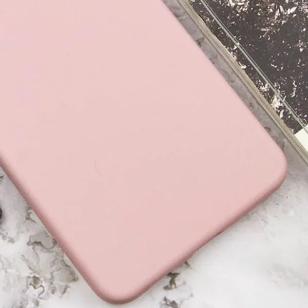 Чехол Silicone Cover Lakshmi Full Camera (AAA) для Xiaomi Redmi 10C — Розовый — фото 3