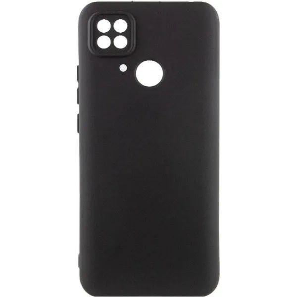Чехол TPU GETMAN Liquid Silk Full Camera для Xiaomi Redmi 10C — Черный — фото 1 Чехол TPU GETMAN Liquid Silk Full Camera для Xiaomi Redmi 10C — Черный — фото 1