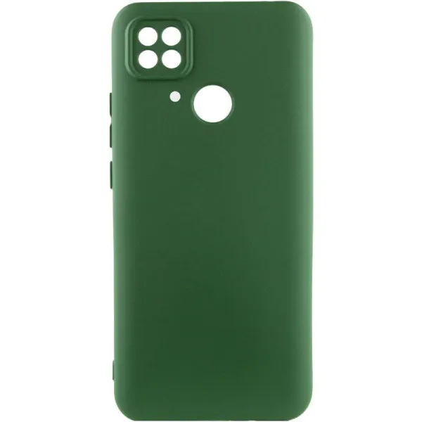 Чехол TPU GETMAN Liquid Silk Full Camera для Xiaomi Redmi 10C — Зеленый — фото 1 Чехол TPU GETMAN Liquid Silk Full Camera для Xiaomi Redmi 10C — Зеленый — фото 1