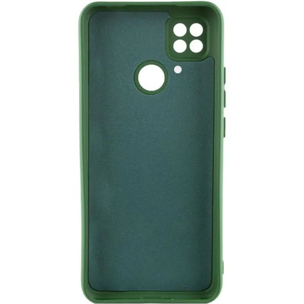 Чехол TPU GETMAN Liquid Silk Full Camera для Xiaomi Redmi 10C — Зеленый — фото 2 Чехол TPU GETMAN Liquid Silk Full Camera для Xiaomi Redmi 10C — Зеленый — фото 2