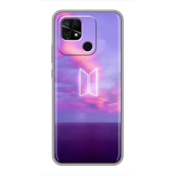Чехол с принтом «BTS логотип» для Xiaomi Redmi 10C