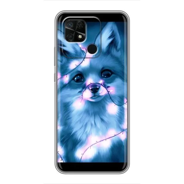 Чехол с принтом «Яркая лисичка» для Xiaomi Redmi 10C