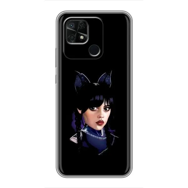 Чехол с принтом «серьезная Уэнздей» для Xiaomi Redmi 10C