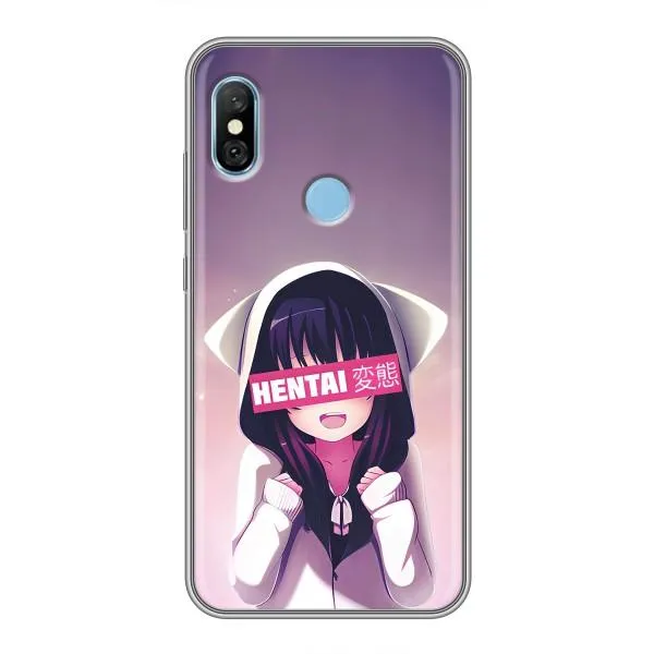 Чохол з принтом «Hentai chan» для Xiaomi Redmi 6 pro
