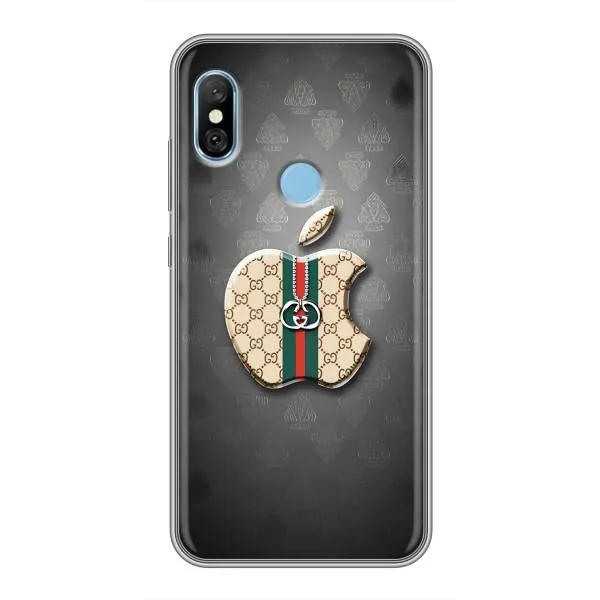 Чехол с принтом «Apple gucci» для Xiaomi Redmi 6 pro