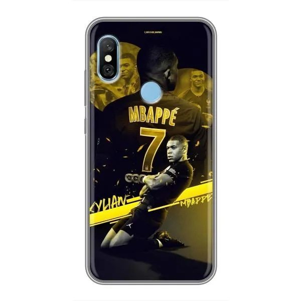Чехол с принтом «Mbappe» для Xiaomi Redmi 6 pro