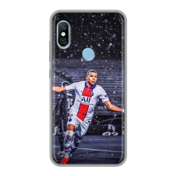 Чехол с принтом «Mbappe PSG» для Xiaomi Redmi 6 pro