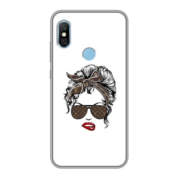 Чехол с принтом «стильная с луи витон» для Xiaomi Redmi 6 pro