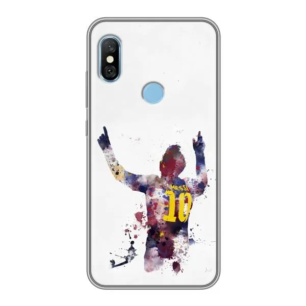Чохол з принтом «Messi Barca» для Xiaomi Redmi 6 pro Чохол з принтом «Messi Barca» для Xiaomi Redmi 6 pro