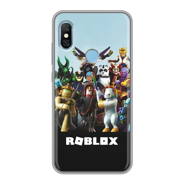 Чехол с принтом «ROBLEX» для Xiaomi Redmi 6 pro