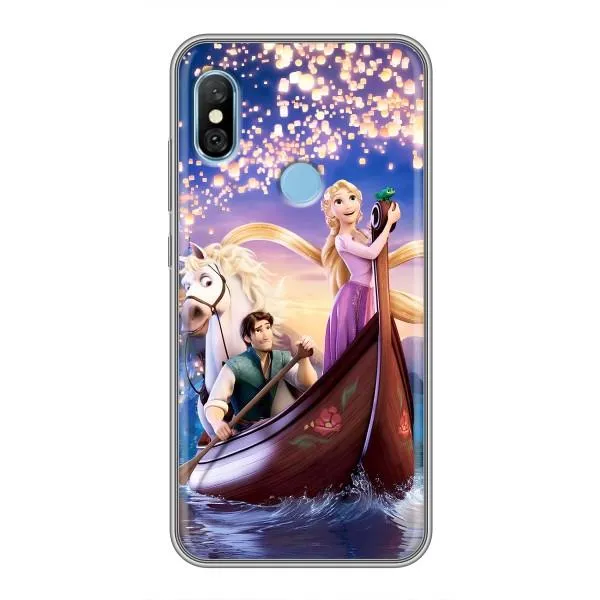 Чехол с принтом «Рапунцель и Флин» для Xiaomi Redmi 6 pro
