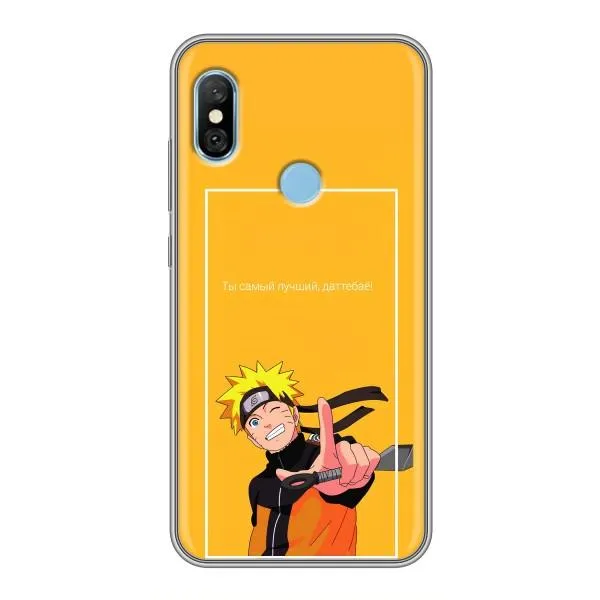 Чохол з принтом «Аніме Наруто» для Xiaomi Redmi 6 pro