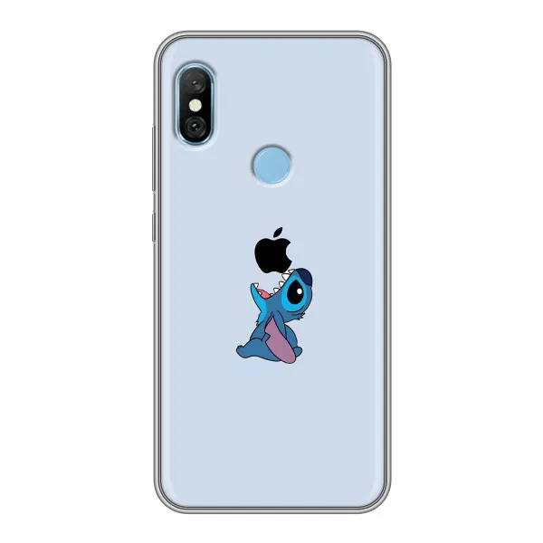 Чохол з принтом «Stitch apple» для Xiaomi Redmi 6 pro