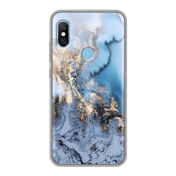 Чехол с принтом «Нежный мрамор» для Xiaomi Redmi 6 pro