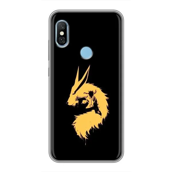 Чохол з принтом «силует Курама Наруто» для Xiaomi Redmi 6 pro