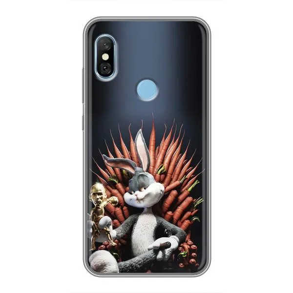 Чехол с принтом «Король Кролик» для Xiaomi Redmi 6 pro