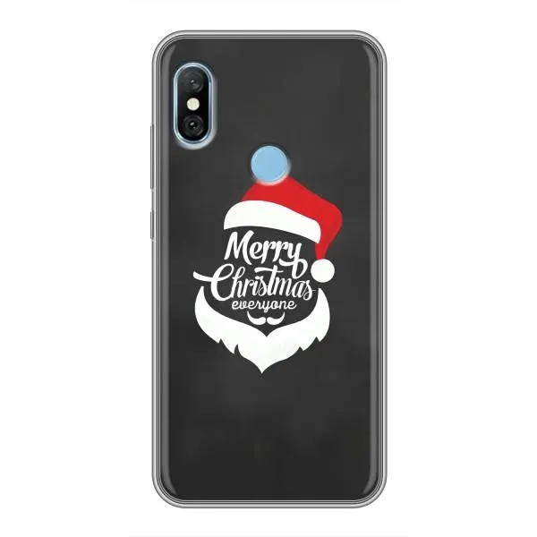 Чехол с принтом «Санта Крисмас» для Xiaomi Redmi 6 pro