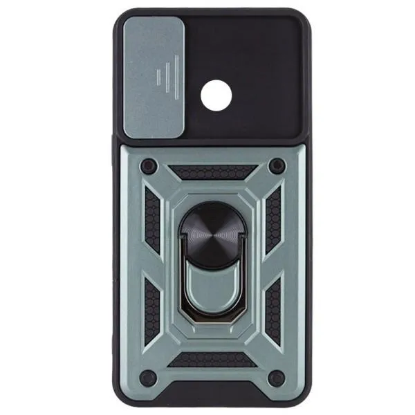Ударостійкий чохол Camshield Serge Ring для Xiaomi Redmi 9C / Redmi 10A — Зелений — фото 2 Ударостійкий чохол Camshield Serge Ring для Xiaomi Redmi 9C / Redmi 10A — Зелений — фото 2