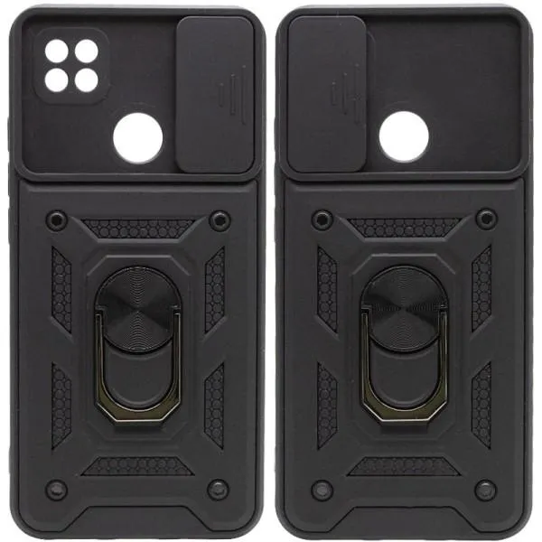 Ударостійкий чохол Camshield Serge Ring для Xiaomi Redmi 9C / Redmi 10A — Чорний — фото 1 Ударостійкий чохол Camshield Serge Ring для Xiaomi Redmi 9C / Redmi 10A — Чорний — фото 1