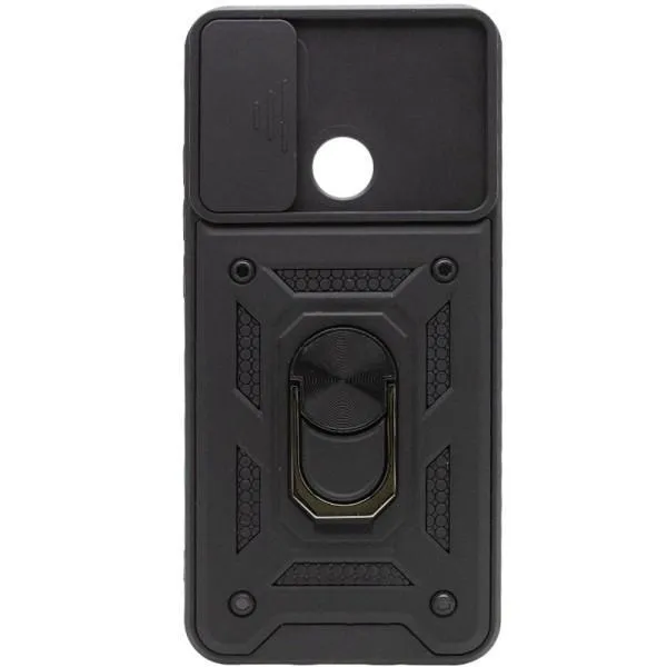 Ударостійкий чохол Camshield Serge Ring для Xiaomi Redmi 9C / Redmi 10A — Чорний — фото 3 Ударостійкий чохол Camshield Serge Ring для Xiaomi Redmi 9C / Redmi 10A — Чорний — фото 3