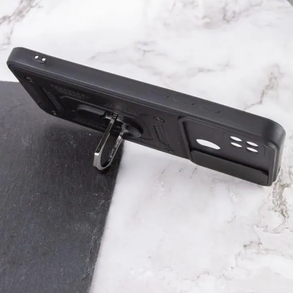Ударостійкий чохол Camshield Serge Ring для Xiaomi Redmi 9C / Redmi 10A — Чорний — фото 5 Ударостійкий чохол Camshield Serge Ring для Xiaomi Redmi 9C / Redmi 10A — Чорний — фото 5
