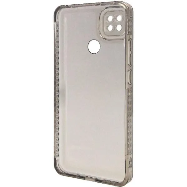 Чохол TPU Starfall Clear для Xiaomi Redmi 9C — Сірий — фото 3