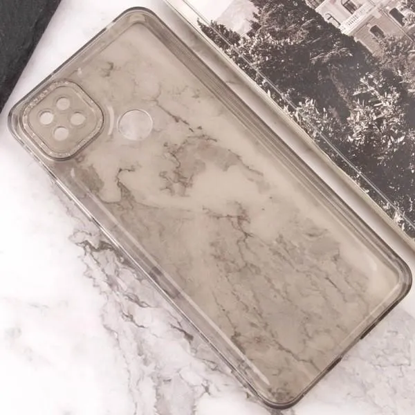 Чохол TPU Starfall Clear для Xiaomi Redmi 9C — Сірий — фото 4