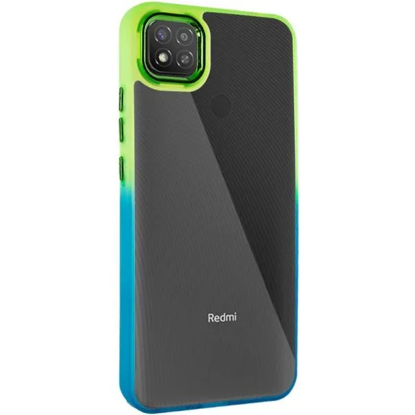 Чохол TPU+PC Fresh sip series для Xiaomi Redmi 9C — Бірюзовий — фото 1