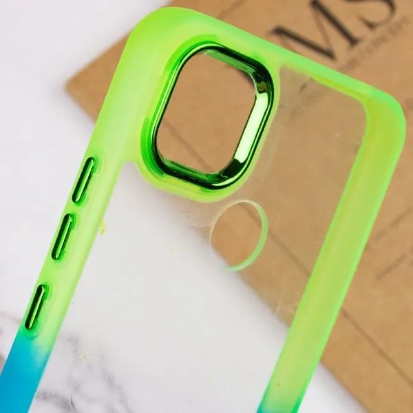 Чохол TPU+PC Fresh sip series для Xiaomi Redmi 9C — Бірюзовий — фото 4