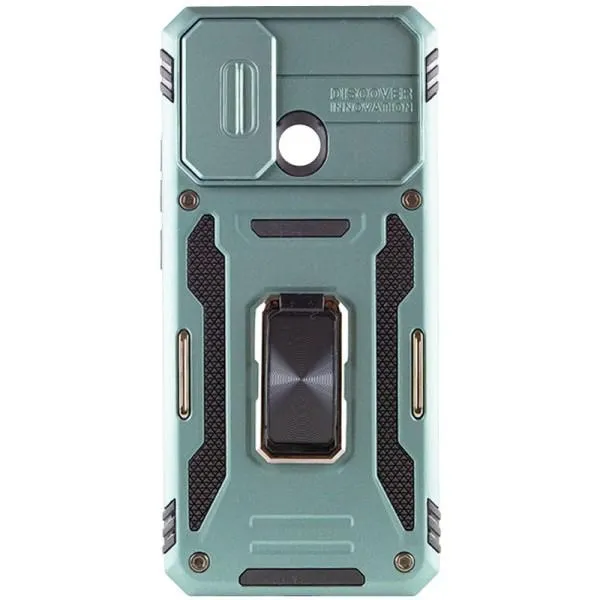Ударостійкий чохол Camshield Army Ring для Xiaomi Redmi 9C / 10A — Зелений — фото 2