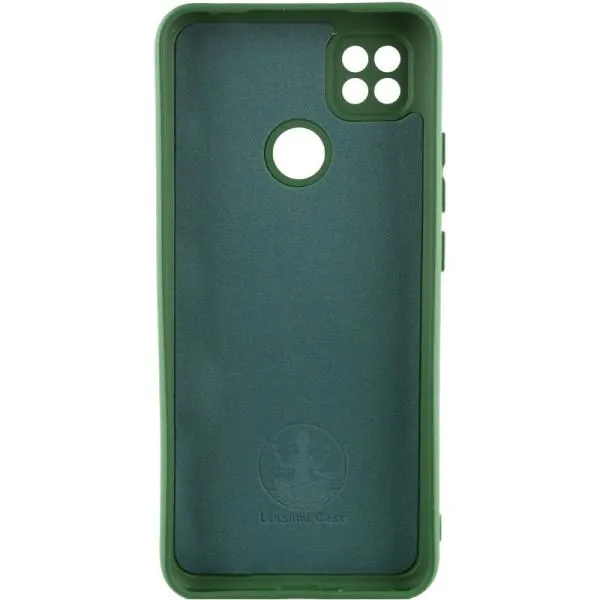 Чехол Silicone Cover Lakshmi Full Camera (AA) для Xiaomi Redmi 9C — Зеленый — фото 3