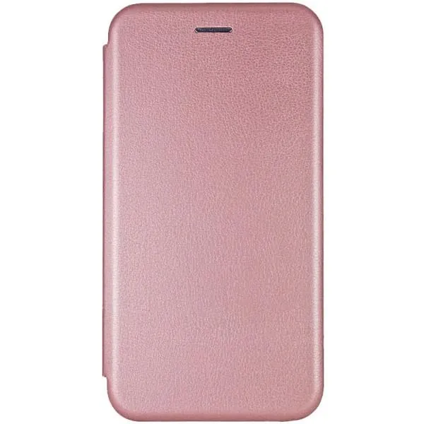 Кожаный чехол-книжка Classy для Xiaomi Redmi 9C / 10A — Rose Gold — фото 1