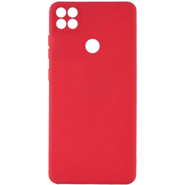 Силиконовый чехол Candy Full Camera для Xiaomi Redmi 9C — Красный Силиконовый чехол Candy Full Camera для Xiaomi Redmi 9C — Красный