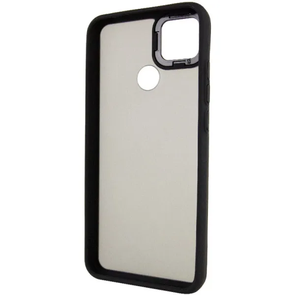 Чехол TPU+PC Lyon Frosted для Xiaomi Redmi 9C — Черный — фото 3 Чехол TPU+PC Lyon Frosted для Xiaomi Redmi 9C — Черный — фото 3