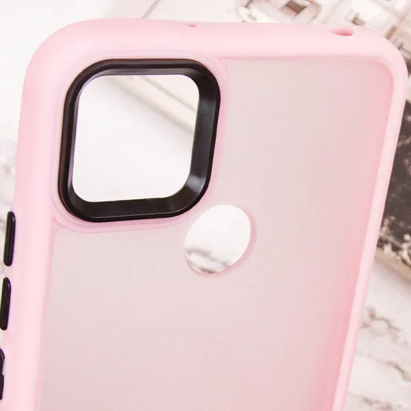 Чехол TPU+PC Lyon Frosted для Xiaomi Redmi 9C — Розовый — фото 5 Чехол TPU+PC Lyon Frosted для Xiaomi Redmi 9C — Розовый — фото 5