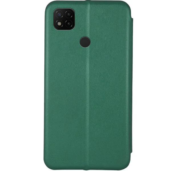 Шкіряний чохол-книжка Classy для Xiaomi Redmi 9C / 10A — Зелений — фото 2