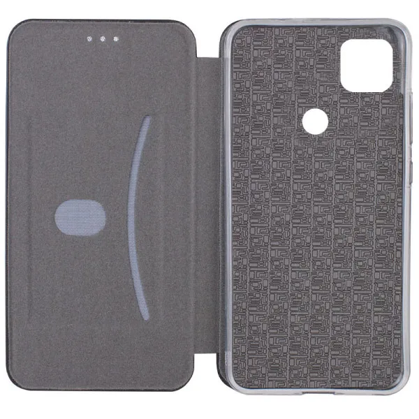 Кожаный чехол-книжка Classy для Xiaomi Redmi 9C / 10A — Синий — фото 2