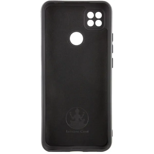 Чехол TPU GETMAN Liquid Silk Full Camera для Xiaomi Redmi 9C — Черный — фото 2
