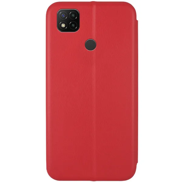 Кожаный чехол-книжка Classy для Xiaomi Redmi 9C / 10A — Красный — фото 2