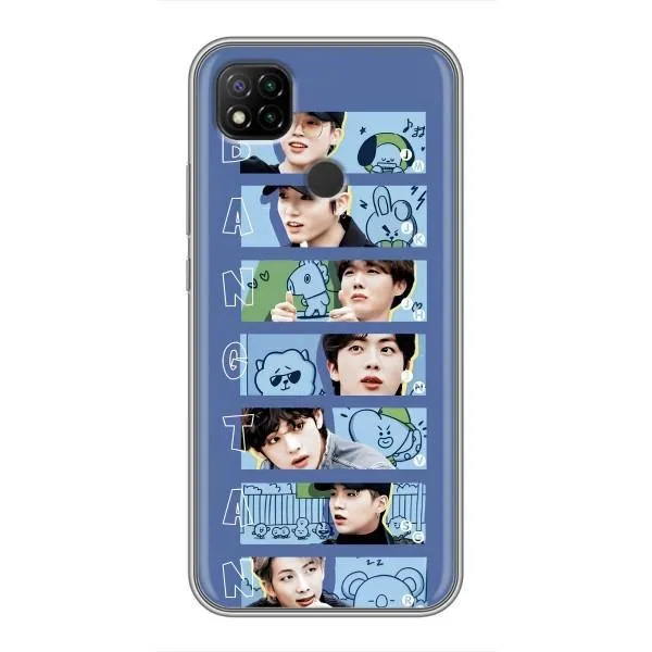 Чохол з принтом «Bangtan» для Xiaomi Redmi 9c