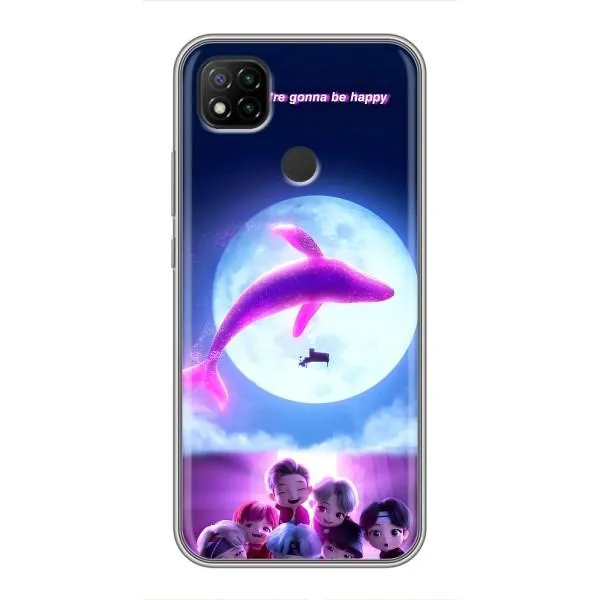 Чохол з принтом «КИТ BTS» для Xiaomi Redmi 9c